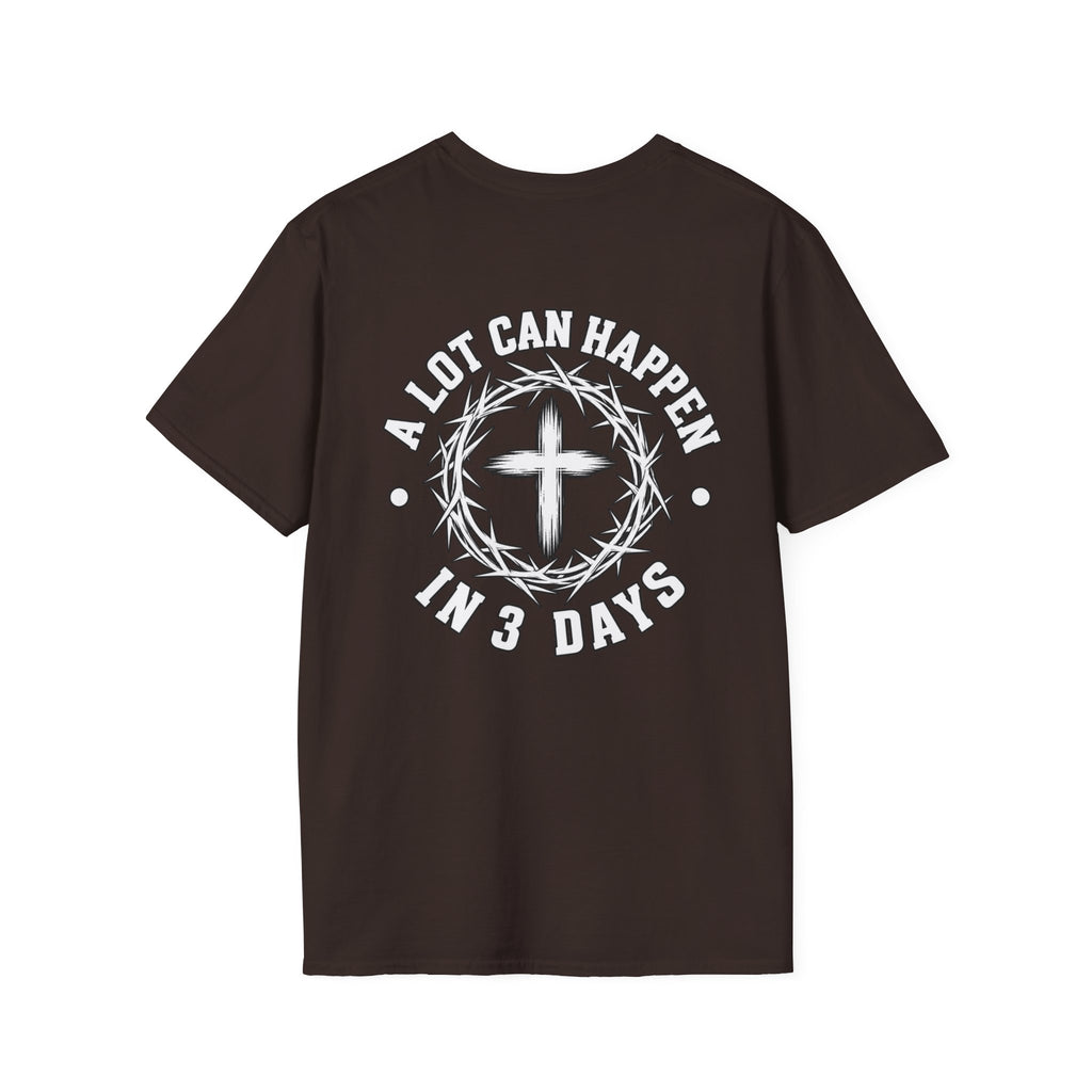Christian Cross Pocket T-Shirt — Minimal Faith Graphic Tee