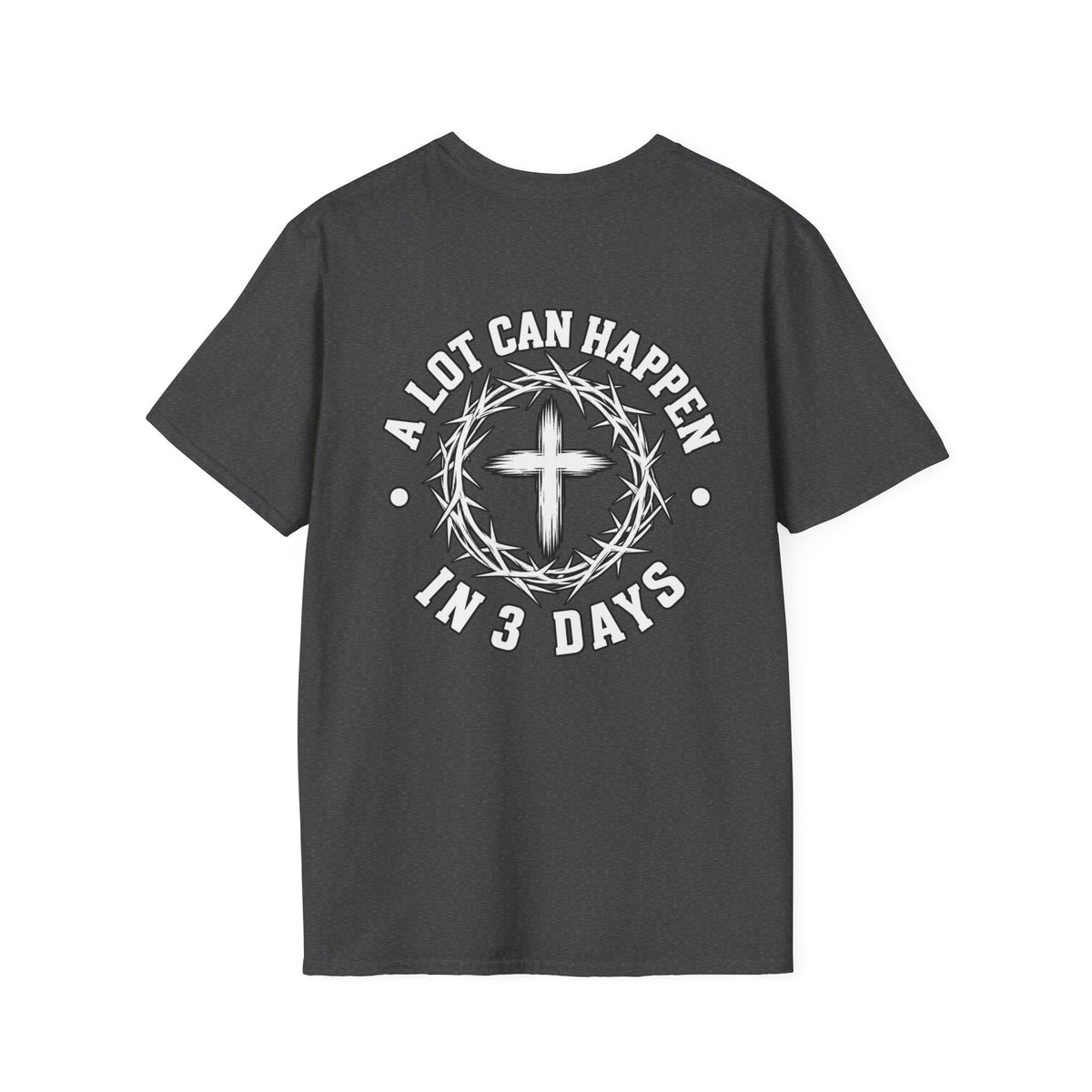 Christian Cross Pocket T-Shirt — Minimal Faith Graphic Tee