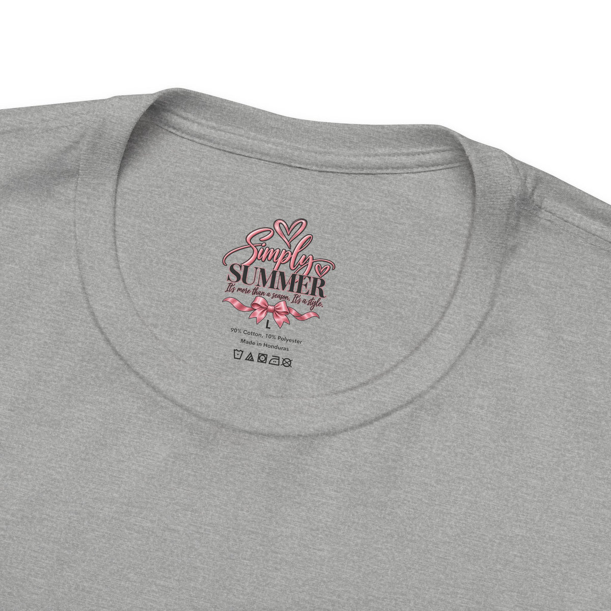 Football Mom T-Shirt — "My Heart Is On The Line" Graphic Tee for Game Day