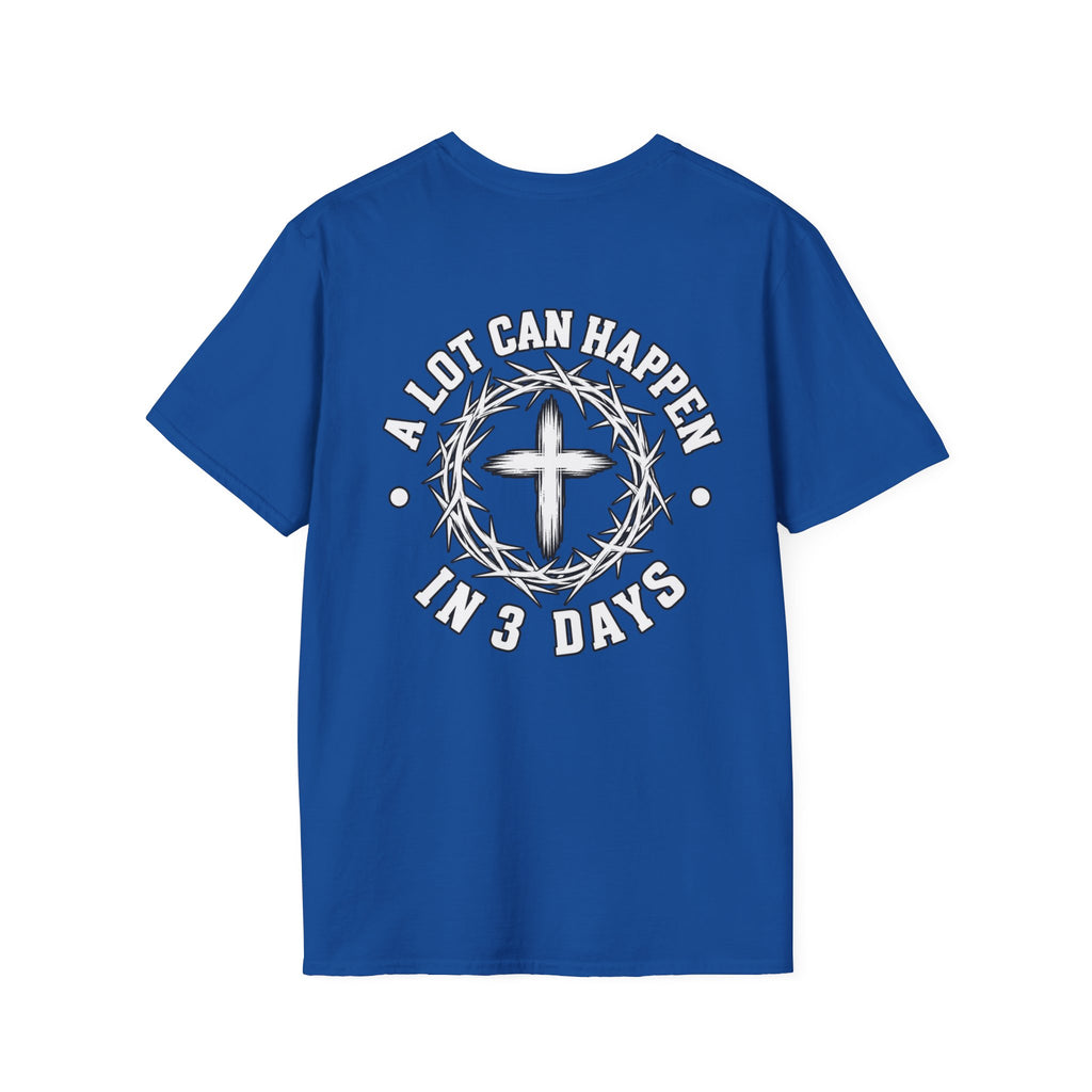 Christian Cross Pocket T-Shirt — Minimal Faith Graphic Tee