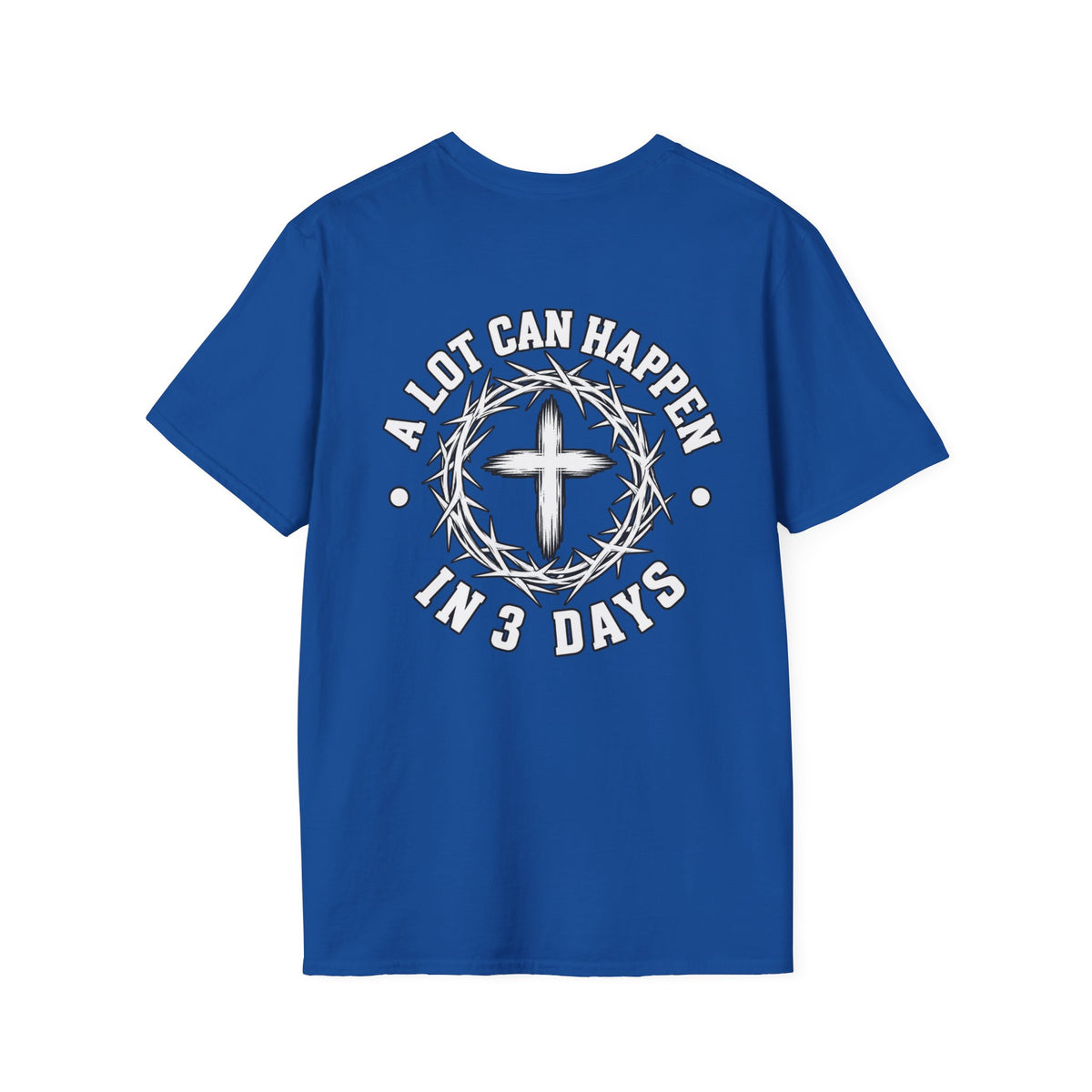 Christian Cross Pocket T-Shirt — Minimal Faith Graphic Tee