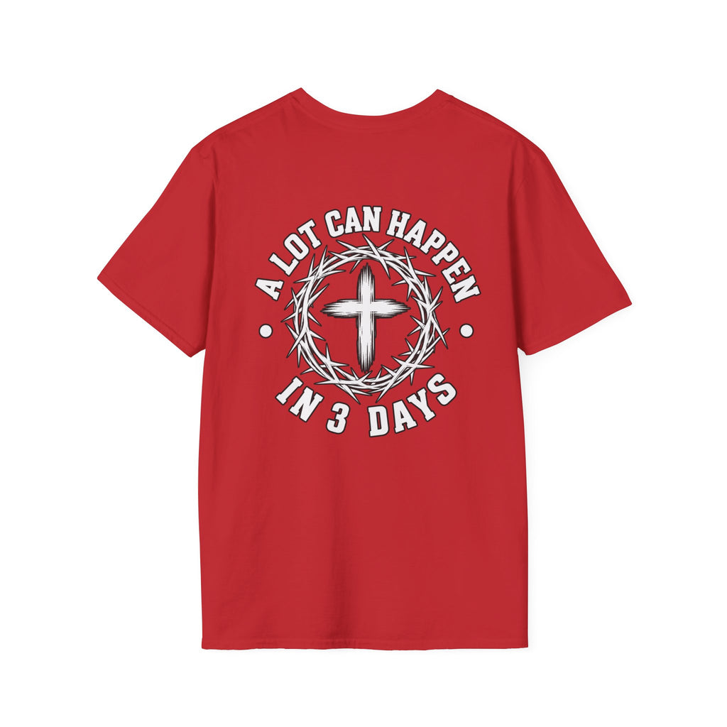 Christian Cross Pocket T-Shirt — Minimal Faith Graphic Tee