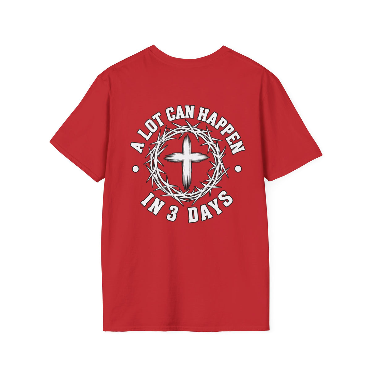 Christian Cross Pocket T-Shirt — Minimal Faith Graphic Tee