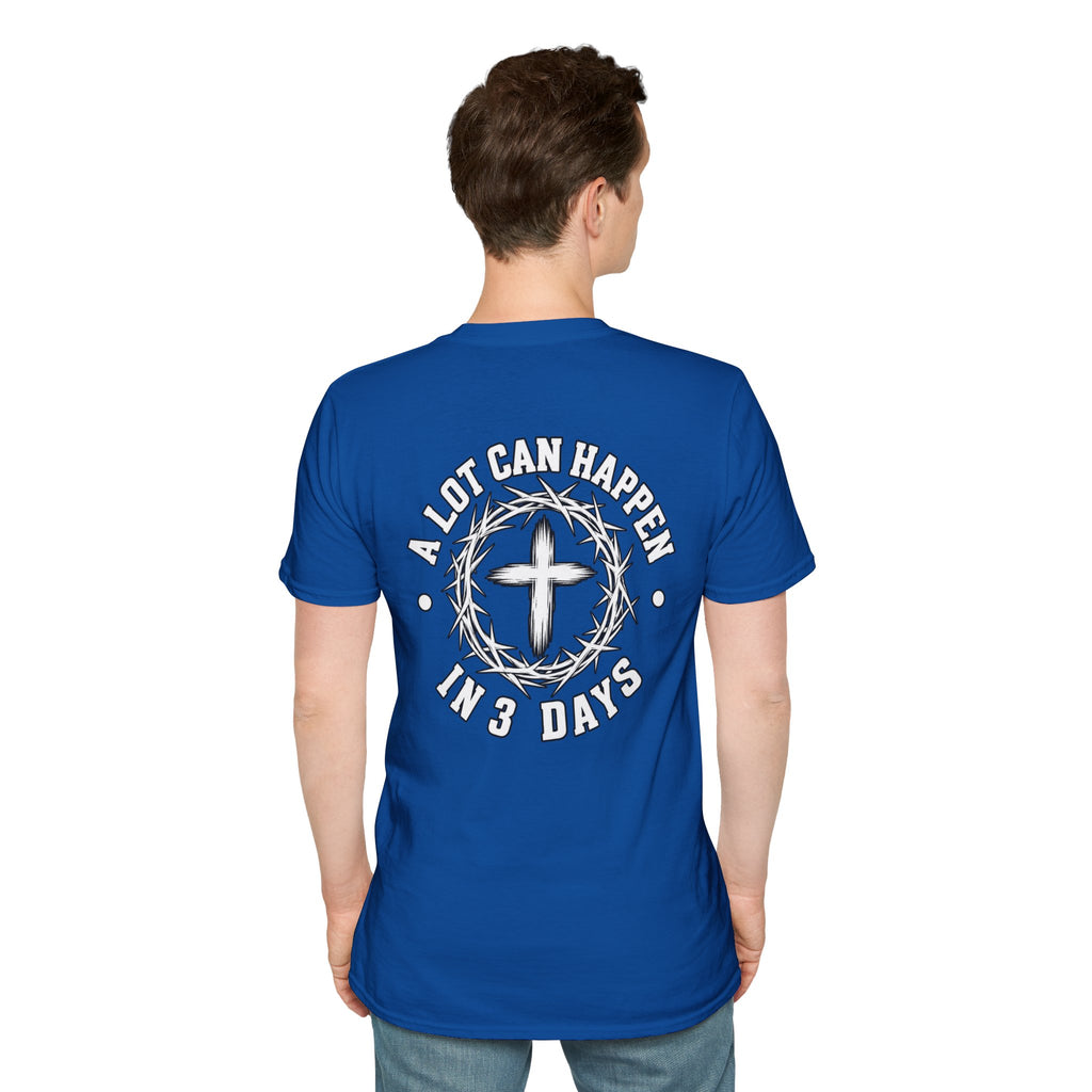 Christian Cross Pocket T-Shirt — Minimal Faith Graphic Tee