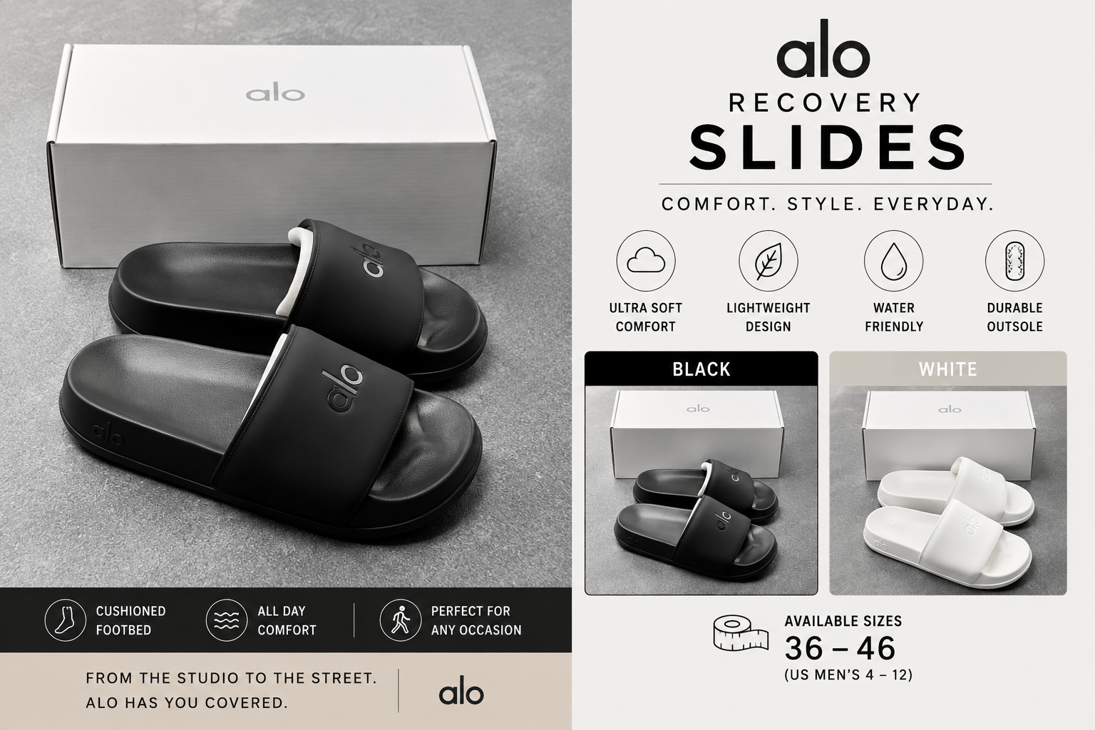 Alo Recovery Slides
