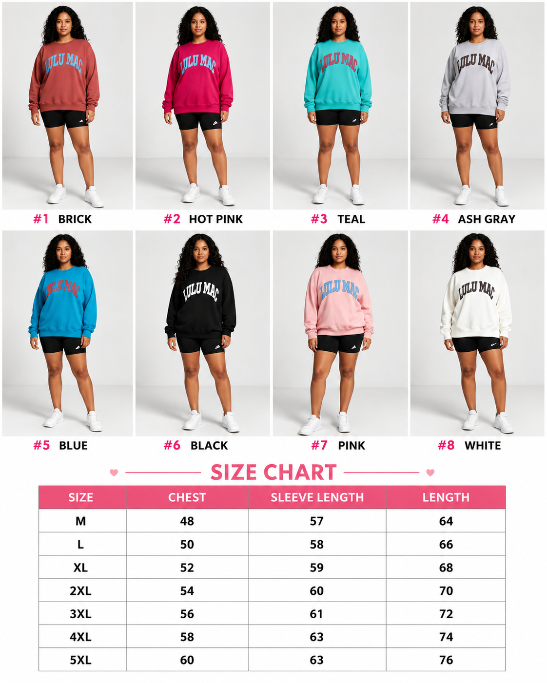 LULUMAC Oversized Crewneck Sweatshirt