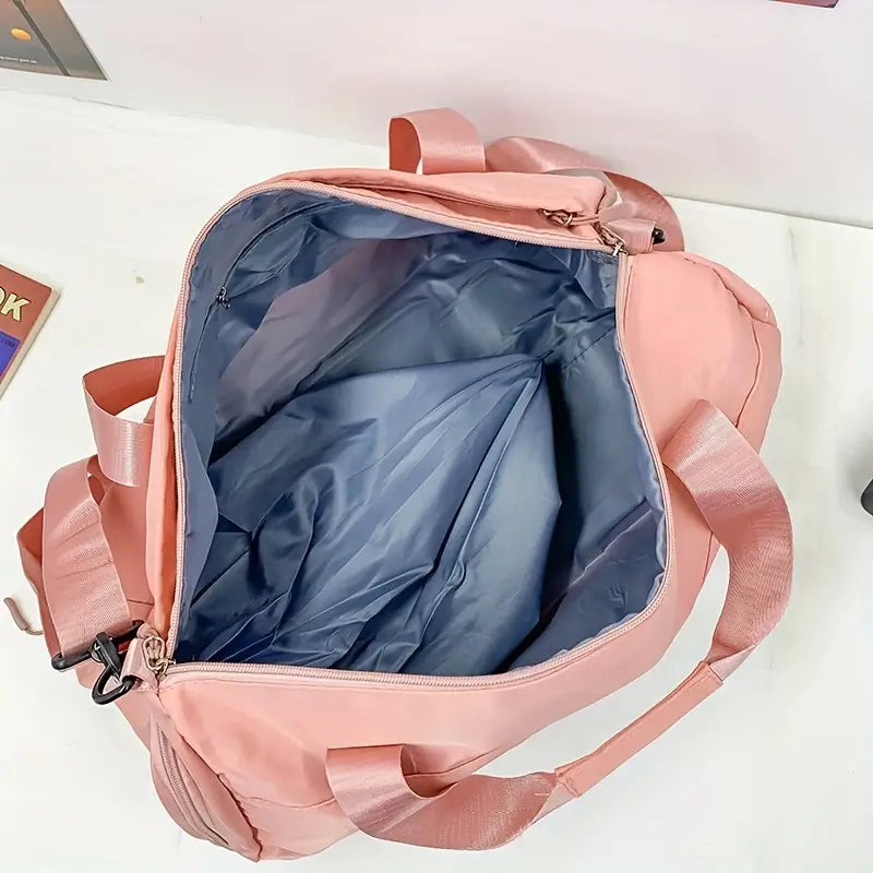 Large Capacity Sequins Decor Travel Duffle Bag